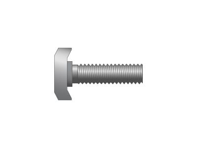 TB1-S 40/22 Hook-Head T-Bolt (316 Stainless Steel)