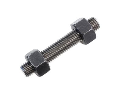 1"  Plain B7, 2H Stud Bolt Kit